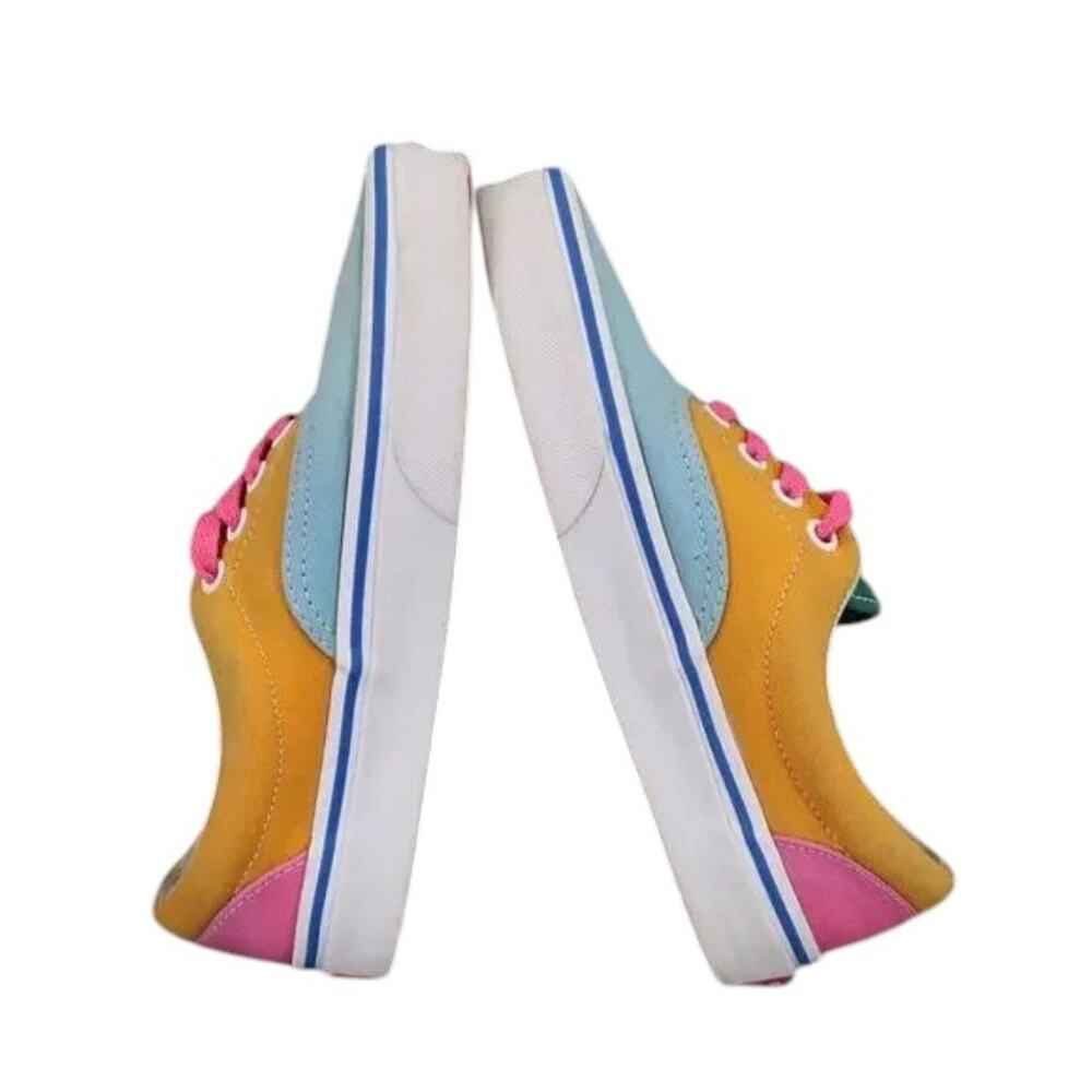 Vans Shoes Womens 5.5 Sneakers Era Colorblock Skate Casual Lace Up Canvas Active - Picture 11 of 14